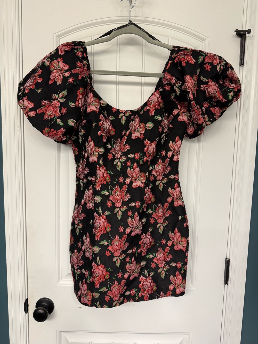 MINKPINK Brocade Puff Sleeve
Mini Dress